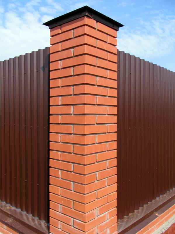 Brick Column Installation