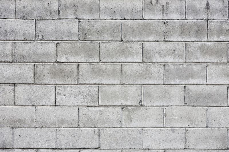 Cinder Block Wall Repair detail