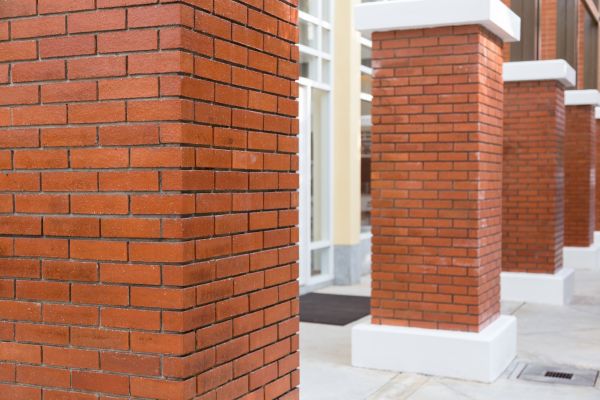 Brick Column Repair in Asheville