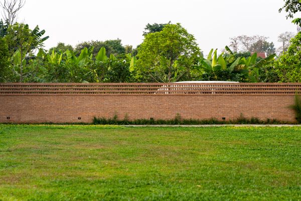 Brick Fence Installation in Asheville