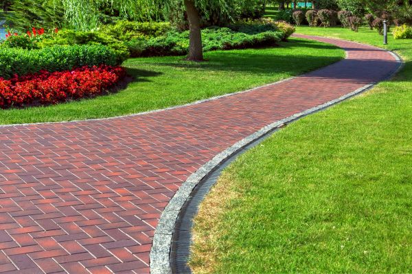 Brick Walkway Installation in Asheville