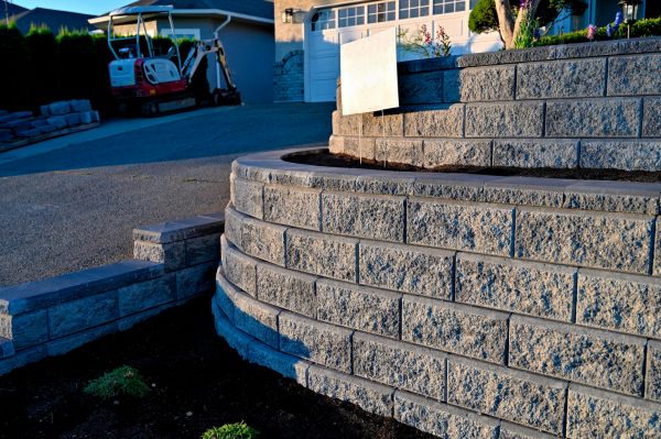 Stone Retaining Wall Repair in Asheville