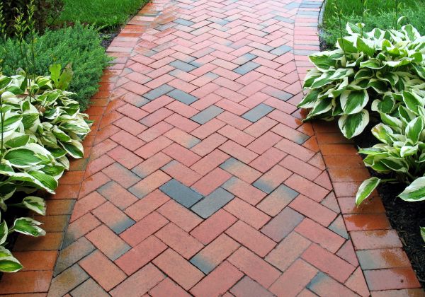 Brick Walkway Repair in Asheville