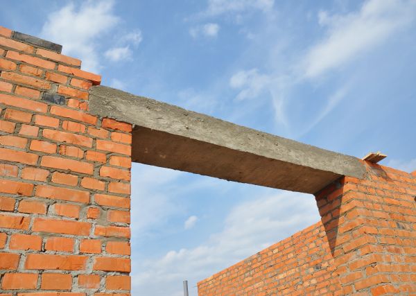 Lintel Installation in Asheville