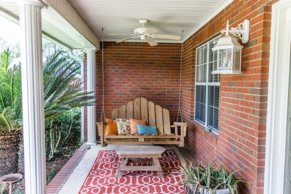 Porch Brick Repair in Asheville