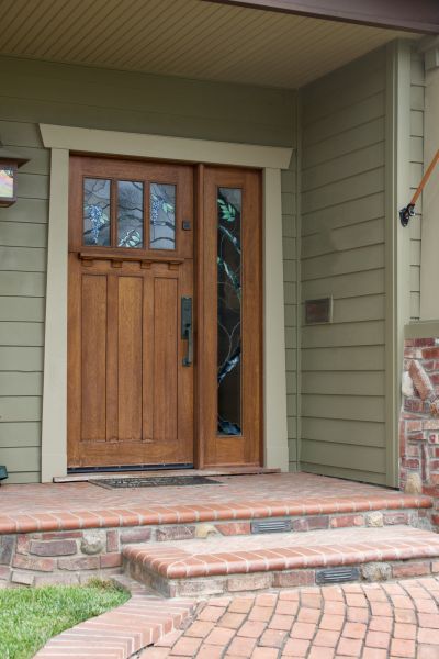Front Porch Brick Repair in Asheville