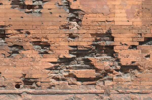 Damaged Brick Repair in Asheville