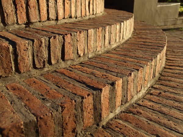 Brick Stairs Installation in Asheville