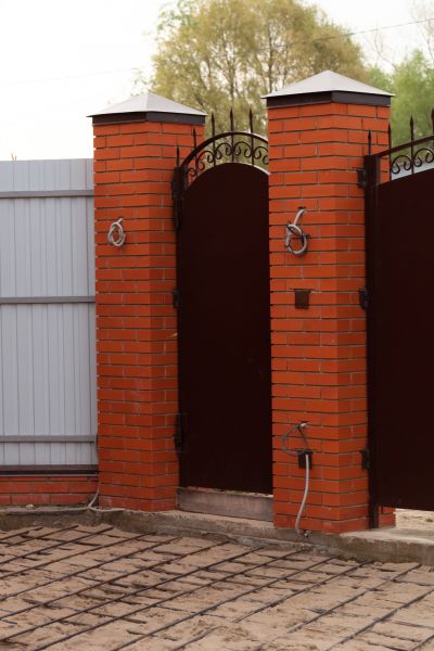 Brick Columns Installation in Asheville