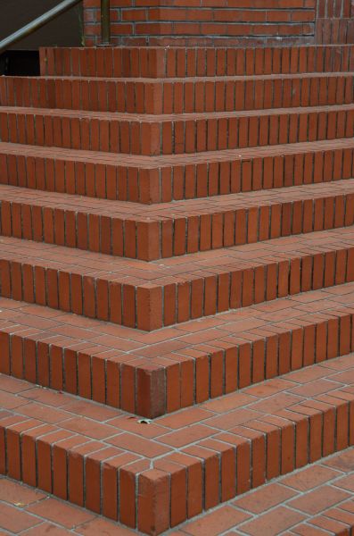 Staircase Brick Repair in Asheville