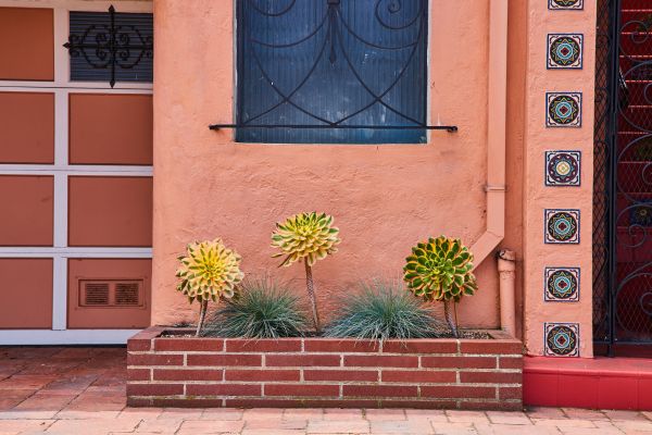 Brick Planter Installation in Asheville